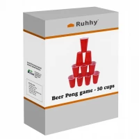 Ruhhy 21232 Sada na pivní hru Beer pong (pivní ping-pong) 