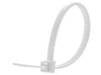 Verk 11348 Vázací pásek 2,5 x 100 mm, bílá, balení 500 ks