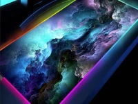 Verk 06268 Herní LED RGB podložka pod klávesnici a myš 80 x 30 cm XL