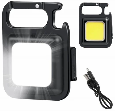 APT ZD100 LED COB Svítilna klíčenka s otvírákem 