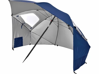 Verk 14423 Plážový slunečník XL 210 cm modrá