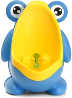 AFF Detský pisoár žaba modrá