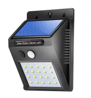 LEDLIGHT 0593 Solární venkovní 30 LED SMD osvětlení s pohybovým senzorem 