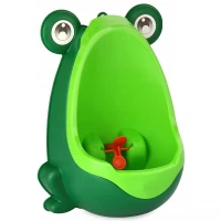 AFF Detský pisoár žaba svetlo zelená