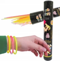 Pronett XJ4742 Svítící náramky Lightstick 50 ks barevné 