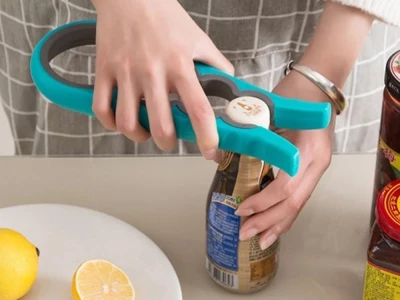 Verk 07107 Otvírák lahví 4 v 1 zelený