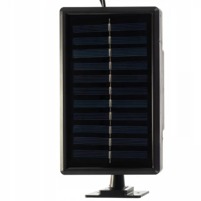 Izoxis 21806 Solární závěsné LED lampy na zahradu DUO s dálkovým ovládáním, IP44, 3600mAh, černá