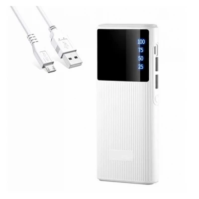 GGV 3050 Power Bank LCD USB svítilna 50 000mAh / LED / 2x USB bílá
