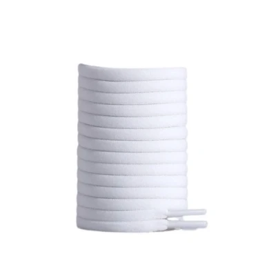 Malatec 21653 Elastické tkaničky s kovovým zapínáním 100 cm, 2 ks, bílá
