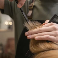 Soulima Profesionální kadeřnické nůžky 17 cm