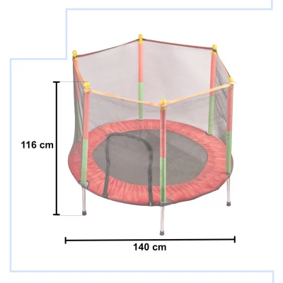 KIK KX4728 Trampolína 140 cm + vonkajšia ochranná sieť