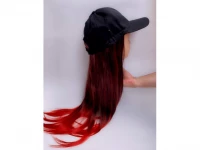 GGV Kšiltovka s vlasovými příčesky Ombre
