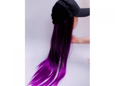 GGV Kšiltovka s vlasovými příčesky Ombre