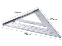 Verk 11347 Tesařský úhelník s měřítkem 