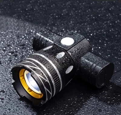 Verk 14391 Sada LED osvětlení na kolo, T6,  AKU 2 ks