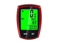Verk 14396 Vodeodolný tachometer na bicykel IPX4 čierna