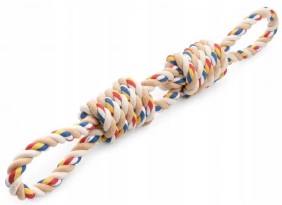 Nuxie 2236 Zábavná hračka pro psy uzel bavlněný 60 cm