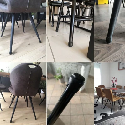 Verk 01853 Ochranné krytky na nábytok 12 - 16 mm, 16 ks čierna