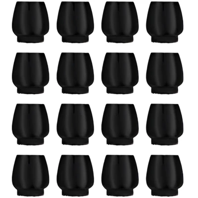 Verk 01853 Ochranné krytky na nábytok 12 - 16 mm, 16 ks čierna