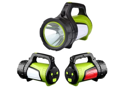 Verk 08342 LED svítilna nabíjecí s powerbankou 4500mAh zelená