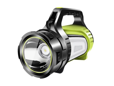 Verk 08343 LED svietidlo nabíjacie s powerbankou 4500mAh, zelená