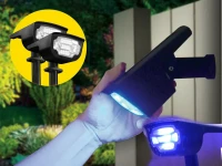 Verk 12287 Zahradní solární LED reflektor RGB, IP65