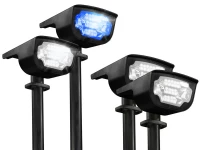 Verk 12287 Zahradní solární LED reflektor RGB, IP65