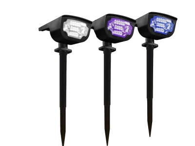 Verk 12287 Zahradní solární LED reflektor RGB, IP65