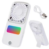 Verk 24415 Mini ručný ventilátor prenosný RGB