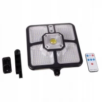 Pronett XJ4935 LED Solární lampa 600 W soumrakový + pohybový senzor, dálkové ovládání