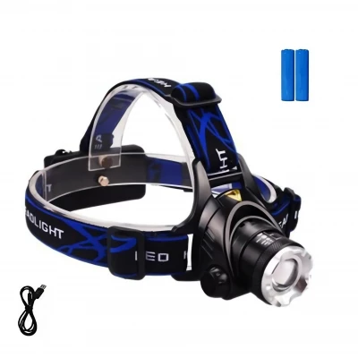 Pronett XJ4937 Čelovka UV ZOOM CREE LED XML-T6