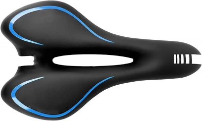 Pronett XJ4847 Športové gélové sedlo na bicykel modrá