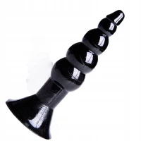 Sensual A50 análny kolík silikónový 11 cm, čierny