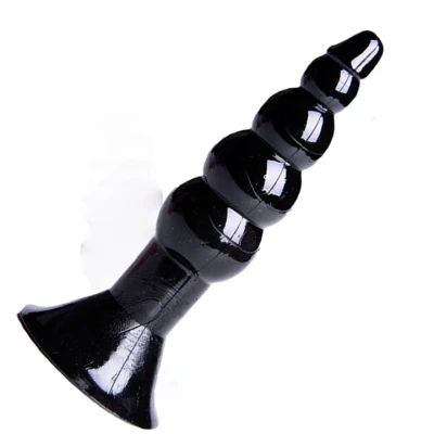 Sensual A50 análny kolík silikónový 11 cm, čierny