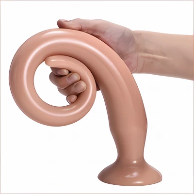 Sensual A90 Anal dildo 34 cm béžový