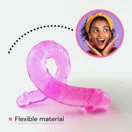 Sensual Double dong 29 cm růžová