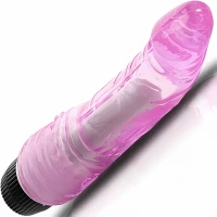 Sensual D10-4 Realistický vibrátor 18 cm, růžový