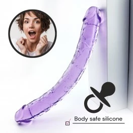 Sensual Double dong 30 cm fialová