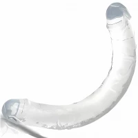 Sensual Double dong 30 cm čírý