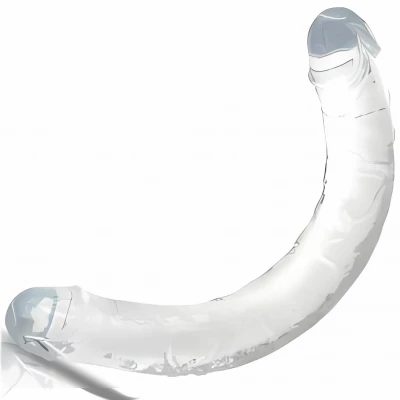 Sensual Double dong 30 cm čírý