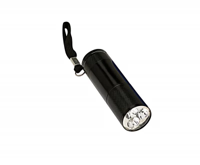 Pronett XJ4938 Svítilna hliník 9 LED, UV černá