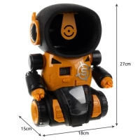 Kruzzel 21833 Střílející hra robot - 2 pistole na pěnové míčky a terč ve tvaru robota
