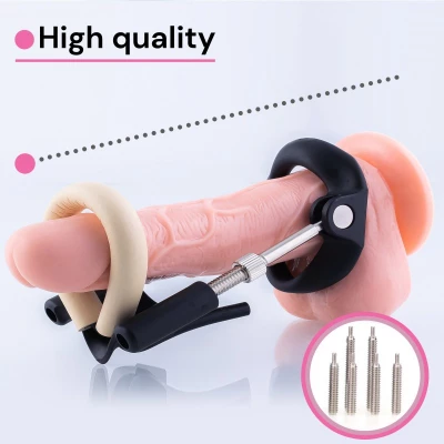 Sensual Penis Extender pomôcka pre mechanické zväčšenie penisu čierna