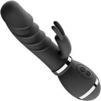Sensual Vibrátor Warrior Dildo 17.5 cm černá