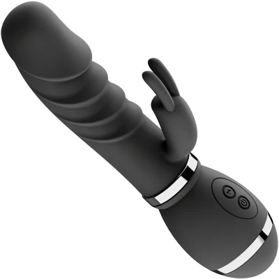 Sensual Vibrátor Warrior Dildo 17.5 cm černá