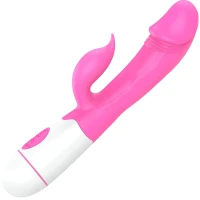 Sensual W36-5 Vibrátor, 30 režimov, 19 cm svetlo ružová