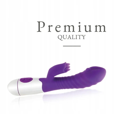 Sensual W36-7 Vibrátor, 30 režimů, 19 cm fialová