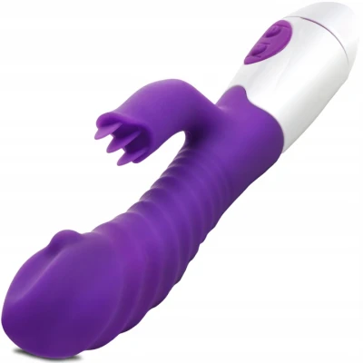 Sensual W36-7 Vibrátor, 30 režimů, 19 cm fialová