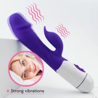 Sensual W36-5 Vibrátor, 30 režimov, 19 cm fialová
