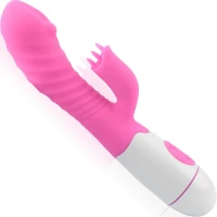 Sensual W36-7 Vibrátor, 30 režimů, 19 cm světle růžová